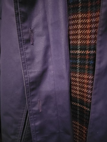 Vtg London Fog Woman's 12 R Belted Trench Coat/ Raincoat Zip Out Lining Cuffs - Picture 5 of 6