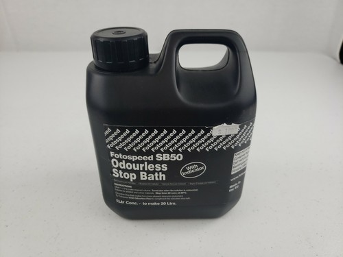 Nuevo de Lote Antiguo Photospeed SB50 Baño de Parada Inodoro con Indicador 1Ltr Conc Hace 20 Ltrs - Imagen 9 de 9