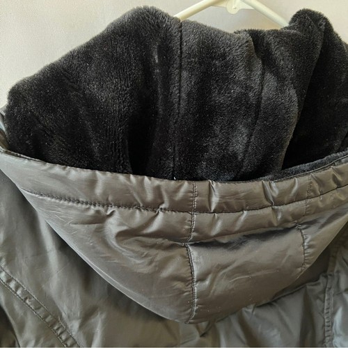 CHAQUETA DE PLUMÓN POLO RALPH LAUREN NEGRA HOMBRE TALLA M VINTAGE BOMBER CON CAPUCHA AVIAT... - Imagen 8 de 12