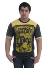 Black Sabbath World Tour 1978 Ozzy Osbour Ringer Mens T-Shirt 100% Cotton Jersey