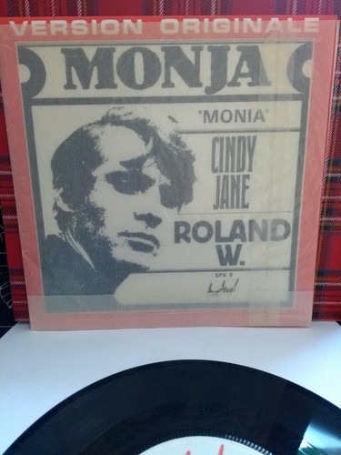 Roland w. Monia / Cindy Jane french single 45t 60s vinyl record German schlager - Picture 6 of 8