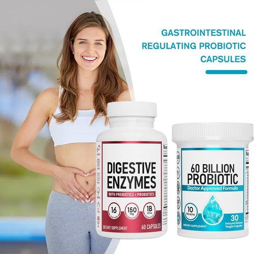 1x Physician's CHOICE Digestive Enzymes-Multi Enzymes,Organic Prebiotic Capsules - Picture 2 of 10
