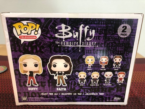 Funko Pop! Buffy The Vampire Slayer Buffy & Faith 2017 Herbst Convention + Extras - Bild 9 von 10