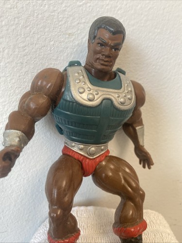 MOTU, Clamp Champ, Masters of the Universe, personaggio, completo, He-Man, vintage - Foto 3 di 9