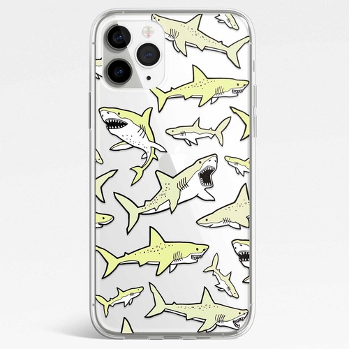 Baby Shark Cartoon Phone Case For iPhone 16/15/14/13/12/11 ProMax XR Cute Design - Picture 6 of 22