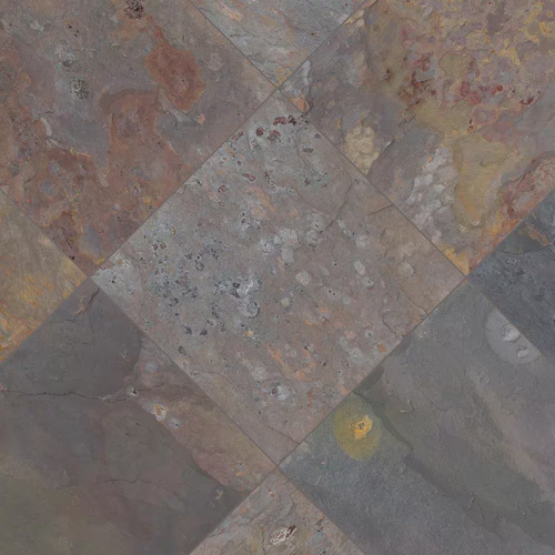Peacock 12 In. X 12 In. Gauged Slate Floor and Wall Tile (10 Sq. Ft. / Case) | - Picture 6 of 12