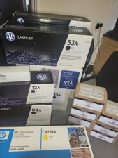 Job Lot Laser jet - HP catridges & other various brands 50 items