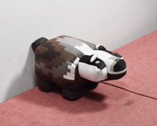 Minecraft Legends Badger Plush