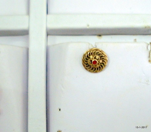 vintage antique 18kt gold nosepin nosestud body piercing jewellry - Picture 2 of 9