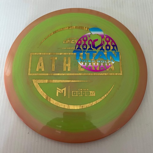 Discraft 2023 Titan Open Paul McBeth Swirly ESP Athena 7/5/0/2 - Picture 28 of 54
