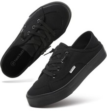 Hash Bubbie Women  s Slip On Shoes Canvas Non Slip For Women Low Top Loafers