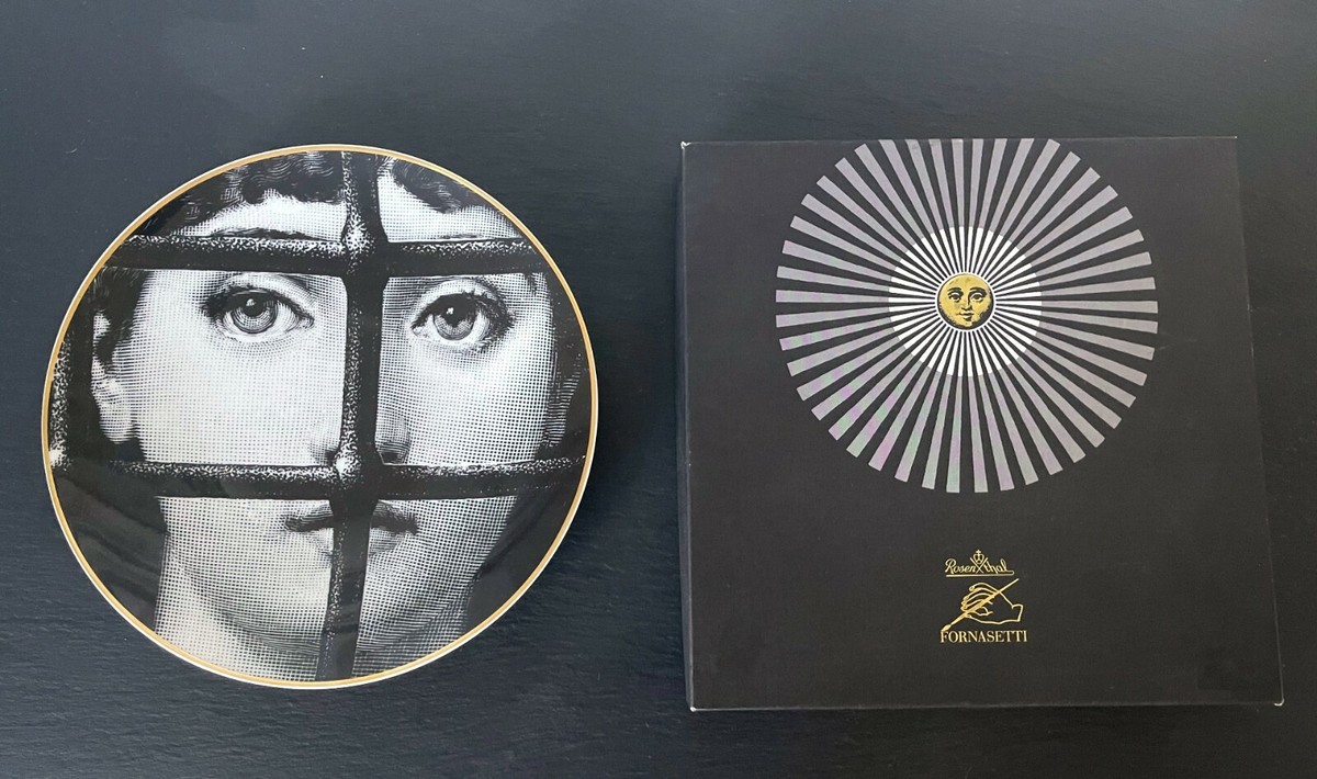 食器 Rosenthal - rosenthal fornasetti motiv27broken face Ceramic Julia Dinner Plate by Fornasetti for Rosenthal | eBay