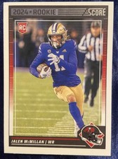 Jalen McMillan (RC) 2024 Score - Rookies #380 Tampa Bay Buccaneers