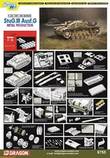 DRAGON 6755 1/35 WWII German StuG.III Ausf.G Initial Production w/Track