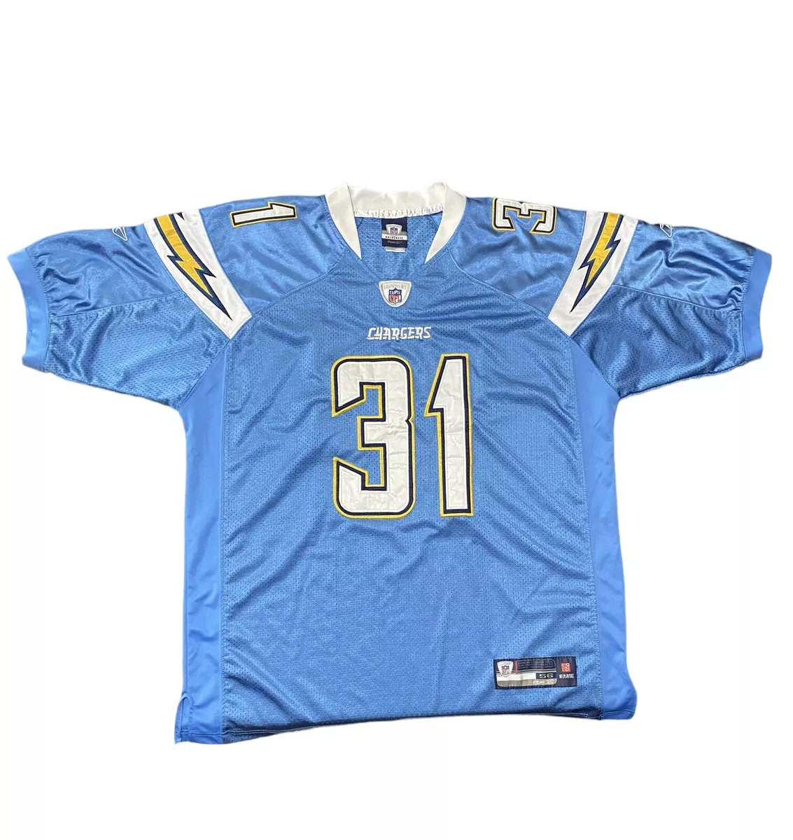 powder blue chargers jersey