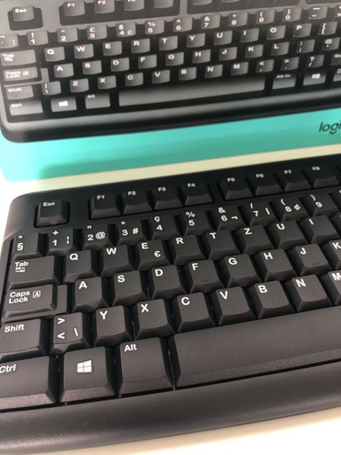 Logitech MK120 Kabelgebundenes Tastatur, USB-Anschluss,Unvollständig - Bild 2 von 3