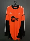 BOLTON 2012/2013 PLAYER ISSUE GOALKEEPER FOOTBALL LONG SLEEVE FORMOTION SHIRT