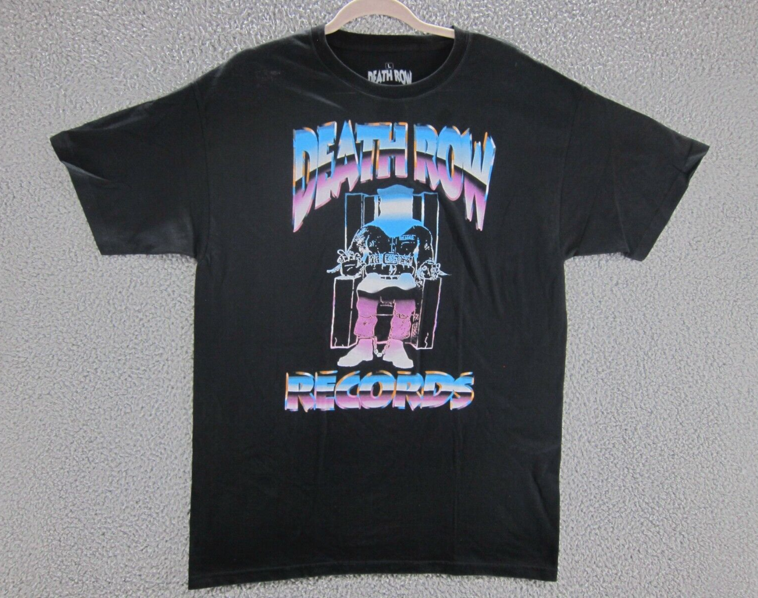 FILA Camicia Death Row Records grande nera Ripple Junction musica rap retrò retro
