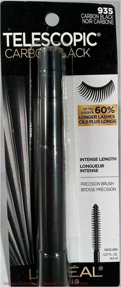 Телескопическая тушь для ресниц LOREAL Paris Carbon Black # 935 Интенсивно удлиняющая
