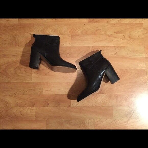 NWB Genuine Leather Black Bootie, Size 7 NWB Genuine Leather Black Bootie, Size 7