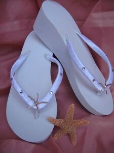 wedding flip flops ebay