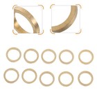 10 Pcs Copper Gasket Corrosion Resistant Washers Door Silencer Pads