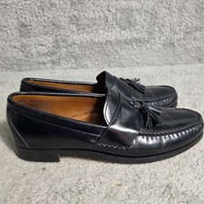 Allen Edmonds Stowe tassel leather loafers ? Allen Edmonds Stowe Tassel Loafers Black Leather Made in USA  main image 3