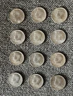 Lot Of 12 1964 Kennedy Half Dollars XF and AU