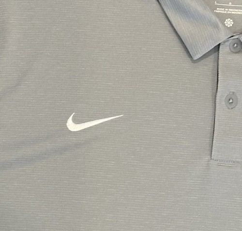 Washington State Cougars Nike Dri-FIT Heather Polo, Color: Flat Silver, Large - Picture 3 of 7