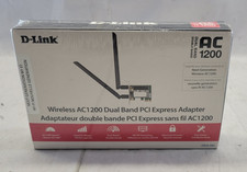 NEW - D-Link Wireless AC1200 Dual Band PCI Express Adapter - DWA-582