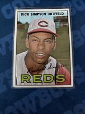 1967 Topps 6 Dick Simpson 1068