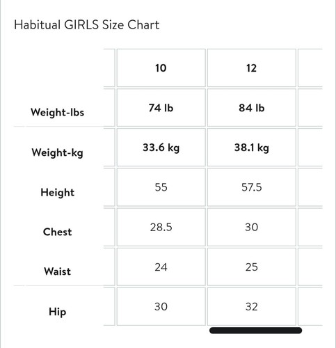 Habitual Girl Navy & White Colorblock Two Piece Swimsuit S410 Girls Size 10 NWT - Picture 4 of 4
