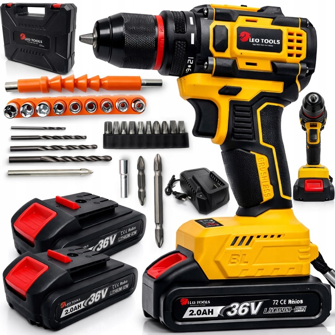 Trapano Avvitatore a Batteria 36V con Valigetta