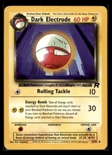 Dark Electrode Team Rocket Lightly played