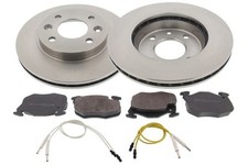 Bremsensatz Scheibenbremse Vorderachse für RENAULT CLIO I 9 19 Chamade II 21