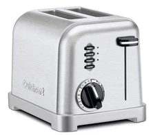 Cuisinart CPT-160 Metal Classic 2-Slice Toaster, Brushed Stainless