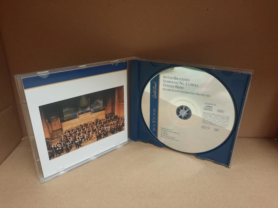 10 CD NEAR MINT++ Bruckner Kölner Rundfunk-Sinfonie-Orchester Günter Wand 1989 - Bild 2 von 4
