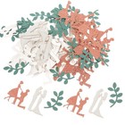  2 Taschen Tischstreuung Konfetti Hochzeitsfeier Dekoration Konfetti