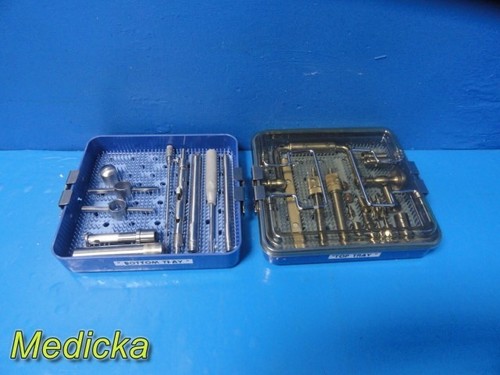 Codman/Cloward anterior cervical Fusion Instrumentenset mit zweistufigem Tablett ~38574 - Bild 22 von 24