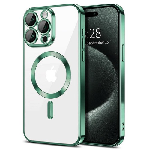 Magnetic Chrome TPU Case for iPhone 14, 14 Plus, 14 Pro Max - Picture 12 of 15