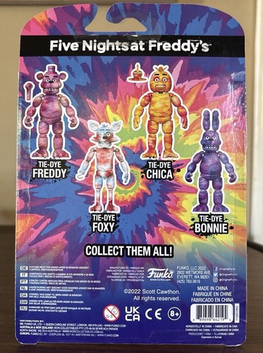 FUNKO ACTION FIGURE Five Nights At Freddy’s Tie-Dye Bonnie NEW - Picture 2 of 2