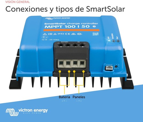 VICTRON ENERGY SmartSolar MPPT 100/50 - SCC110050210 - Imagen 7 de 7