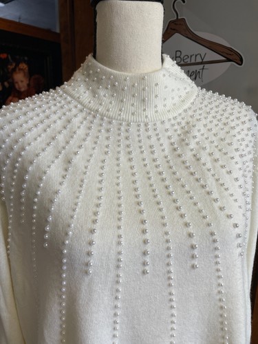 Suéter con cuentas Dress Barn Pearl (18/20) - Imagen 2 de 5