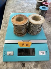 NOS Vintage Unknown Pipe Solder 2 Spools 2 Lbs.