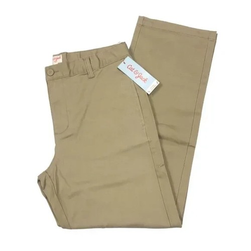NWOT Boys Cat & Jack Vintage Khaki Pants Size 16