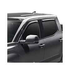 Frontier Truck Vent Visors 2022,2025 | Crew Cab Smoke Window Deflectors, 4,Pc