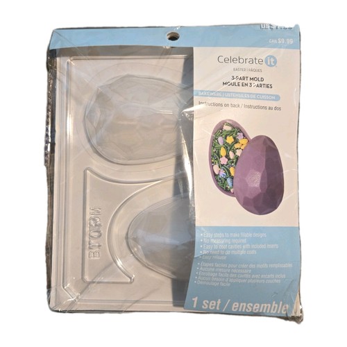 Stampo per caramelle 3 parti - uova di Pasqua uova di pulcino lotto di 3 stampi scatola cioccolato - Foto 3 di 13