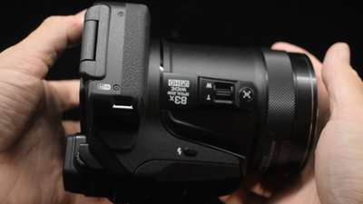 Nikon Coolpix P900 Black Point and Shoot Super Zoom Camera US Duty