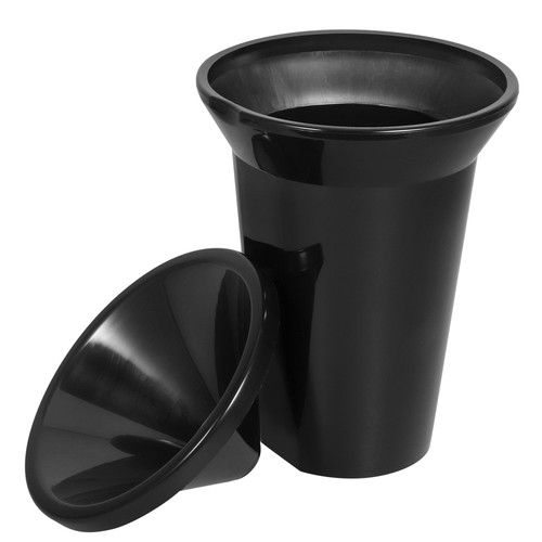 Cubo de plástico para hielo con mango contenedor portátil para congelador - Imagen 2 de 12