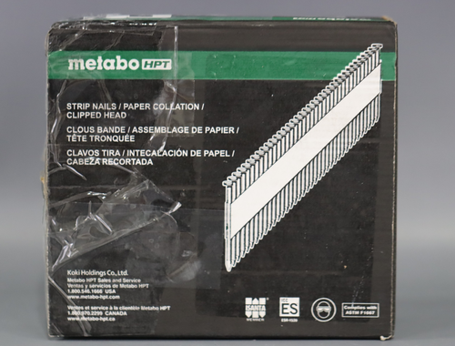 Metabo HPT 2006269 2 Zoll Papierstreifen Rahmen Nägel 35 Grad Ringschaft Packung mit 2000 - Bild 3 von 4